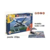 Italeri AS852 TORNADO IDS BLACK PANTERS PEZZI 150 KIT 1:100 Modellino