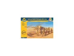 Italeri IT7512 8,8 cm FLAK 37 GUN W/CREW KIT 1:72 Modellino