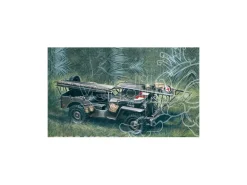 Italeri IT0326 AMBULANCE JEEP 1/4 TON 4x4 KIT 1:35 Modellino