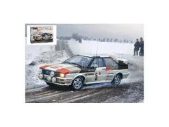 Italeri IT3642 AUDI QUATTRO RALLY MONTE CARLO 1981 KIT 1:24 Modellino
