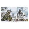 ITALERI IT6186 BASTOGNE SIEGE 80 YEARS MDF EDITION KIT 1:72 Modellino