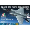 Italeri IT2506 F-35A LIGHTING II LOCKHEED (49 cm) DECALS x 5 VERSIONI  KIT 1:32 Modellino