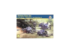 Italeri IT7026 GUNS SET PAK 35 - PAK 40 - FLACK 38 KIT 1:72 Modellino