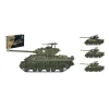 ITALERI IT25772 M4A3EB SHERMAN FURY KIT 1:56 Modellino