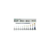 Italeri IT51231 PENNELLO SINTETICO PIATTO 8 Pz.6 Modellino
