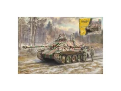 Italeri It6564 Sd.kfz.173 Jagdpanther Con Crew Kit 1:35 Modellino