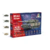 ITALERI IT35108 WAR THUNDER M1A1 ABRAMS KIT 1:35 Modellino