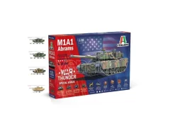 ITALERI IT35108 WAR THUNDER M1A1 ABRAMS KIT 1:35 Modellino