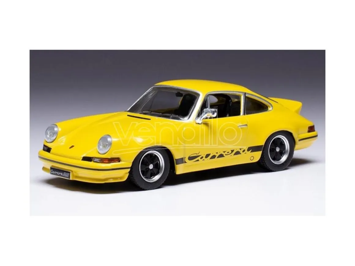 IXO MODEL CLC492 PORSCHE 911 CARRERA RS 2.7 1973 YELLOW BLACK MAGIC 1:43 Modellino