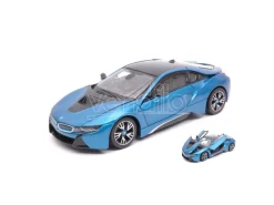 Ixo model RAT56500BL BMW i8 2015 METALLIC BLUE 1:24 Modellino
