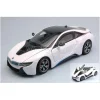 Ixo model RAT56500W BMW i8 2015 WHITE 1:24 Modellino