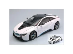 Ixo model RAT56500W BMW i8 2015 WHITE 1:24 Modellino