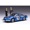 IXO MODEL SPRM001-73 ALPINE REN.1800 S N.18 WINN.RALLY MONTE C.1973 W/FIG.ANDRUET/PETIT 1:43 Modellino