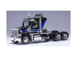 IXO MODEL TR181 FREIGHTLINER CORONADO 2012 BLACK/GREY 1:43 Modellino