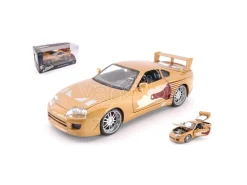 Jada 99540 Fast & Furious Toyota Supra del 1995 SLAP JACK S  GOLD 1:24 Modellino