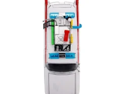 Jada Cadillac Ghostbustoers Ecto-1 1959 Die Cast 1:24 Funzionamento A Ruota Libera