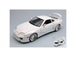 Jada JADA97375 BRIAN'S TOYOTA SUPRA 1995 FAST & FURIOUS WHITE 1:24 Modellino
