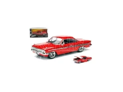 Jada JADA98426 DOM'S CHEVY IMPALA FAST & FURIOUS 8 RED 1:24 Modellino