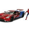 JADA SPIDER-MAN FORD GT 2017 DIE-CAST SCALA 1:24 MARVEL - GIOCATTOLI VARI