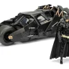 JADA TOYS Batman Batmobile Il Cavaliere Oscuro con Personaggio Die Cast 1:24