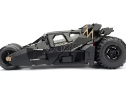 JADA TOYS Batman Batmobile Il Cavaliere Oscuro con Personaggio Die Cast 1:24