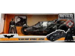 JADA TOYS Batman Batmobile Il Cavaliere Oscuro con Personaggio Die Cast 1:24