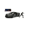 JADA TOYS JADA99723 BLACK PANTHER W/LYKAN HYPERSPORT 1:24 Modellino