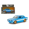 JADA TOYS JADA97188 BRIAN S FORD ESCORT RS2000 MK1 FAST & FURIOUS BLUE/WHITE 1:32 Modellino