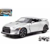 JADA TOYS JADA97212 BRIAN S NISSAN GT-R 35 2009 FAST & FURIOUS 7 SILVER 1:24 Modellino