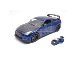 JADA TOYS JADA97036 BRIAN S NISSAN GT-R 2009 FAST & FURIOUS 7 BLUE 1:24 Modellino
