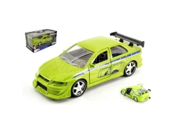 JADA TOYS JADA99789 BRIAN'S MITSUBISHI LANCER EVOLUTION VII FAST & FURIOUS GREEN 1:32 Modellino