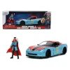 JADA TOYS JADA25024 CHEVROLET CORVETTE MARVEL DOCTOR STRANGE BLUE/RED 1:24 Modellino