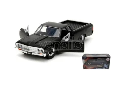 JADA TOYS JADA34414 CHEVROLET EL CAMINO FAST & FURIOUS MATT BLACK 1:32 Modellino