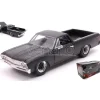 JADA TOYS JADA34413 CHEVROLET EL CAMINO(F10) FAST & FURIOUS 1967 MATT BLACK 1:24 Modellino