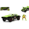 JADA TOYS JADA85001 CHEVROLET CAMARO TURTLES RAPHAEL 1967 GREEN/BLACK 1:24 Modellino