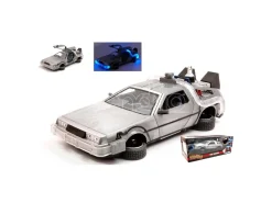 Jada Toys Jada31468 De Lorean Ritorno Al Futuro Ii Flying Version & Lights 1:24 Modellino