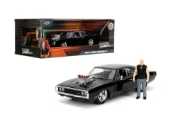 JADA TOYS JADA35907 DODGE CHARGER 1970 FAST & FURIOUS BLACK 1:24 Modellino