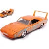 JADA TOYS JADA31389 DODGE CHARGER DAYTONA I LOVE THE 60s METALLIC ORANGE 1:24 Modellino