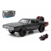 JADA TOYS JADA97038 DOM DODGE CHARGER R/T OFF ROAD BLACK FAST & FURIOUS 1:24 Modellino