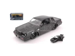 JADA TOYS JADA99539 DOM S BUICK GRAND NATIONAL FAST & FURIOUS BLACK 1:24 Modellino