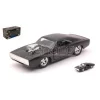 JADA TOYS JADA97214 DOM'S DODGE CHARGER R/T FAST & FURIOUS MATT BLACK 1:32 Modellino