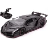 JADA TOYS JADA33615 LAMBORGHINI VENENO 2020 BLACK 1:24 Modellino