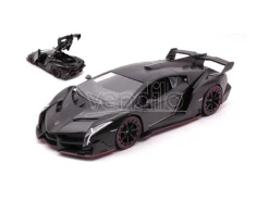 JADA TOYS JADA33615 LAMBORGHINI VENENO 2020 BLACK 1:24 Modellino