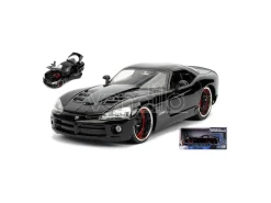 JADA TOYS JADA30731 LETTY'S DODGE VIPER SRT-10 FAST & FURIOUS BLACK 1:24 Modellino