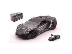 JADA TOYS JADA30302 LYKAN HYPERSPORT BLACK PANTHER 1:32 Modellino
