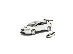 JADA TOYS JADA98296 MR.LITTLE NOBODY S SUBARU WRX STi FAST & FURIOUS 8 WHITE 1:24 Modellino