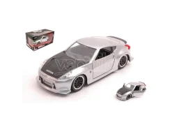 JADA TOYS JADA31852 NISSAN 370Z FAST & FURIOUS SILVER 1:32 Modellino