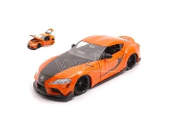 JADA TOYS JADA32097 TOYOTA SUPRA 2020 FAST & FURIOUS ORANGE/BLACK 1:24 Modellino