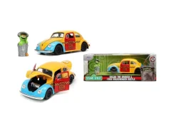 Jada Toys Jada253255059 Volkswagen Beetle Con Oscar The Grouch 1959 Yellow/red 1:24 Modellino