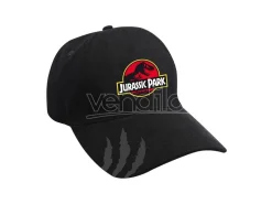 Jurassic Park - Cap - Black - Jurassic Logo